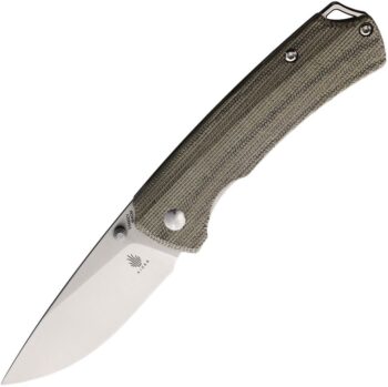 Kizer T1Linerlock Green Mic