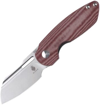 Kizer October Linerlock Red Micarta