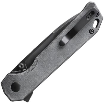 Kizer Begleiter XL Button Lock Black - Image 2