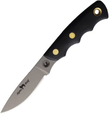 Knives of Alaska Alpha Wolfe D2 Black