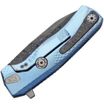 Lion Steel ROK Titanium Flipper Blue - Image 2