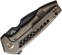 WE Harpen Framelock Bronze